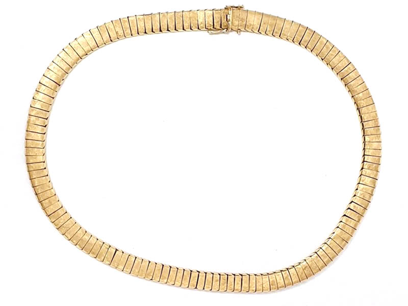 The-Cotswold-Auction-Company-18ct gold articulated necklace